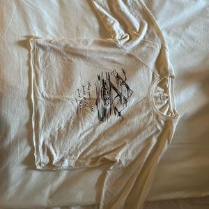 Anthropologie cropped sweatshirt